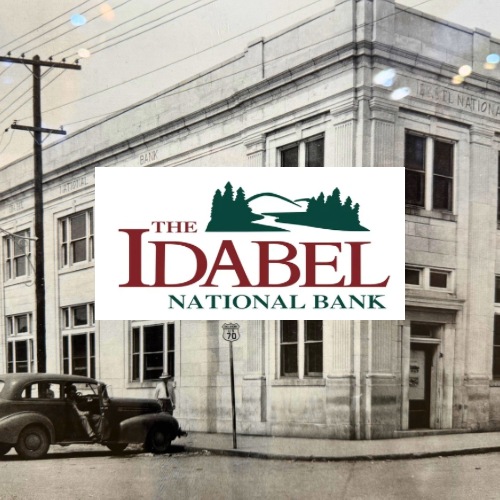The Idabel National Bank vintage image